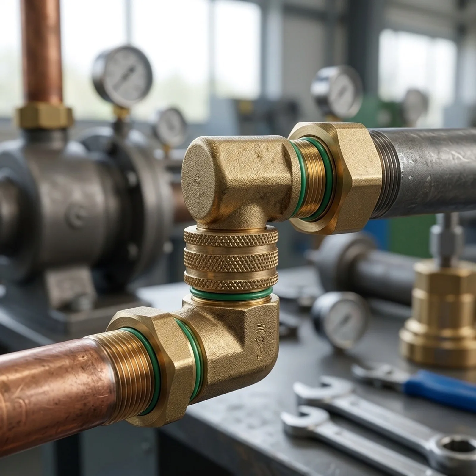 Practical High Quality Hot Sale Union Joint Joint 90 Union Tube Copper High Pressure Tube Pulling Sprayer  Practical