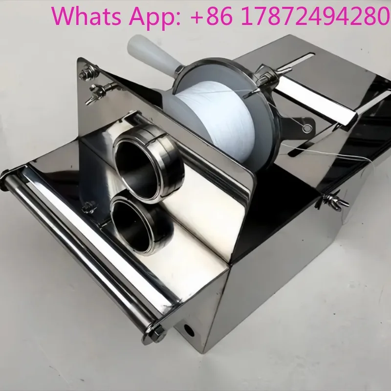 2026 Manual 52mm Sausage Binding Machine 304 Stainless Steel Sausage Knotter