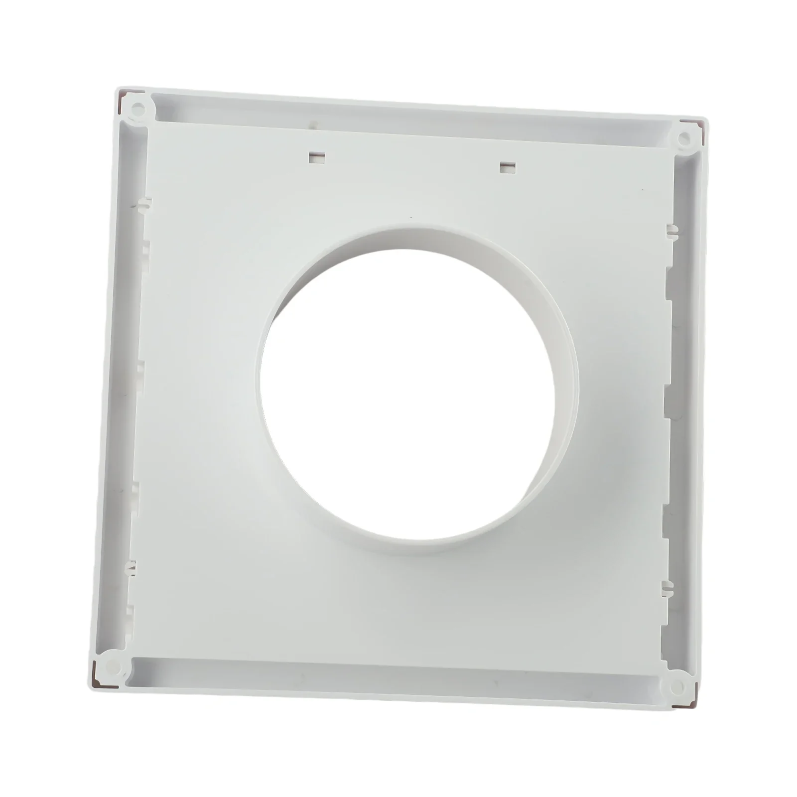 

Cowled Exterior Wall Exhaust Vent Rainproof Range Hood Ventilation Outlet with Non Return Shutter Flap Ensures Proper Airflow