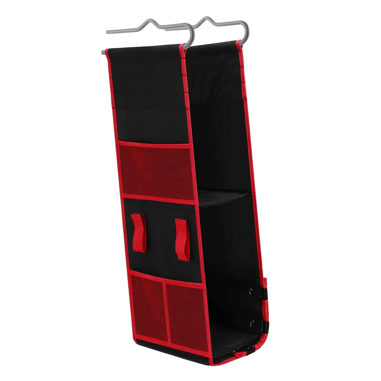 Hanging Locker Organizer Mesh Pockets Storage Basket Shelves for Gym School