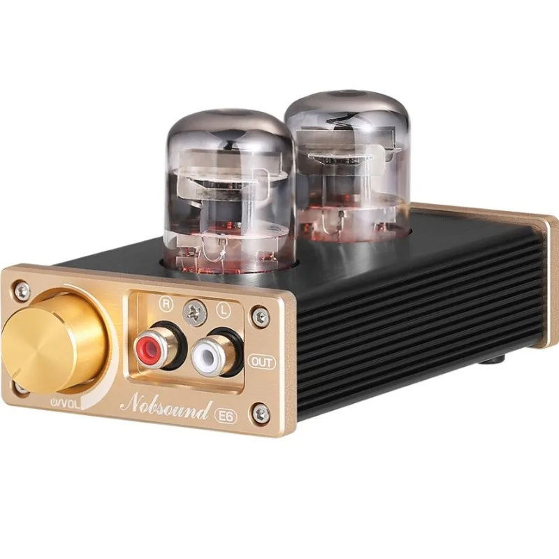 

E6 HIFI Class A Tube Preamplifier Audio Preamp Desktop Audiophile Tube Amplifier Power Amplifier Upgrade