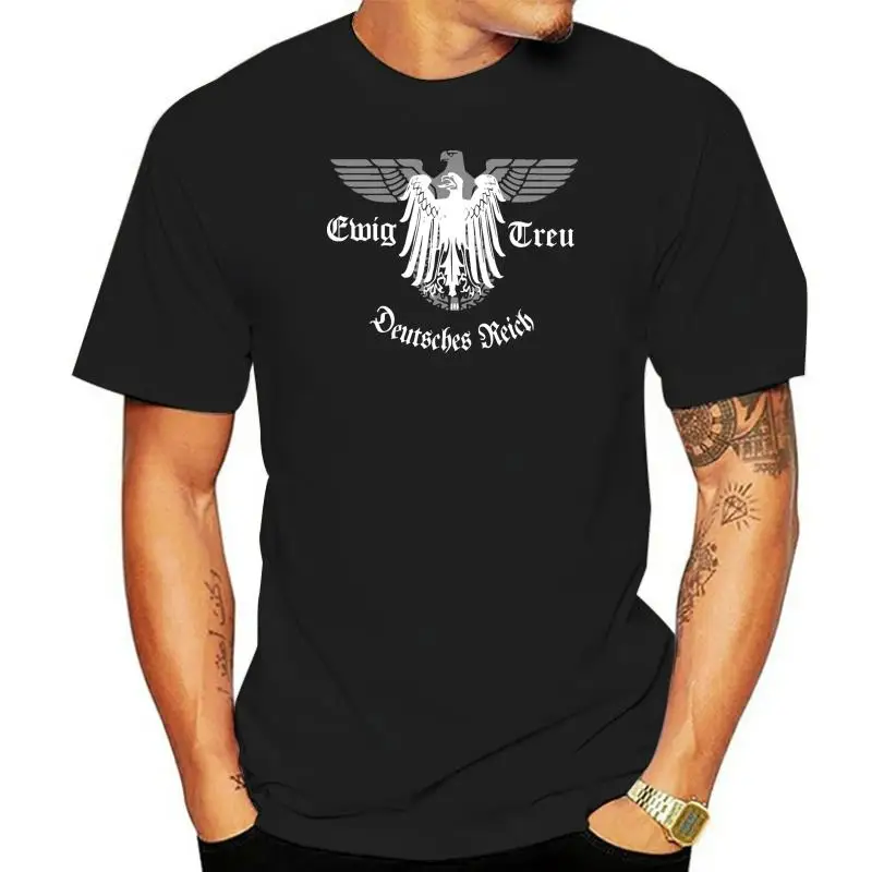 2022 Summer Hot Sale Men T Shirt T Shirt Deutschland Reichsadler Hooligans Deutsches Reich Wehrmacht Oldschool Germany Anime