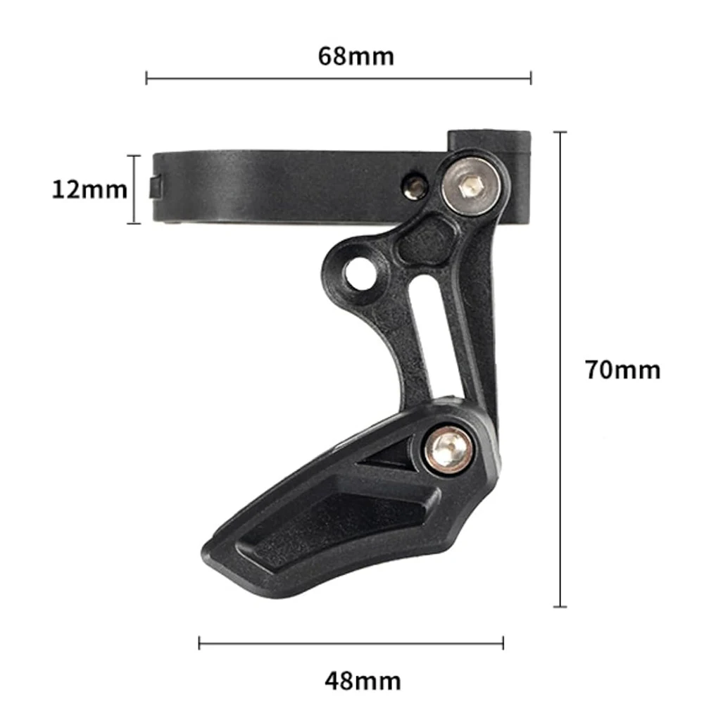 Mountain Bike Chain Guide Bash Guard Strong Negative Tooth Single Disc Protector Bicycle Chain Guide for Most Road Bike MTB