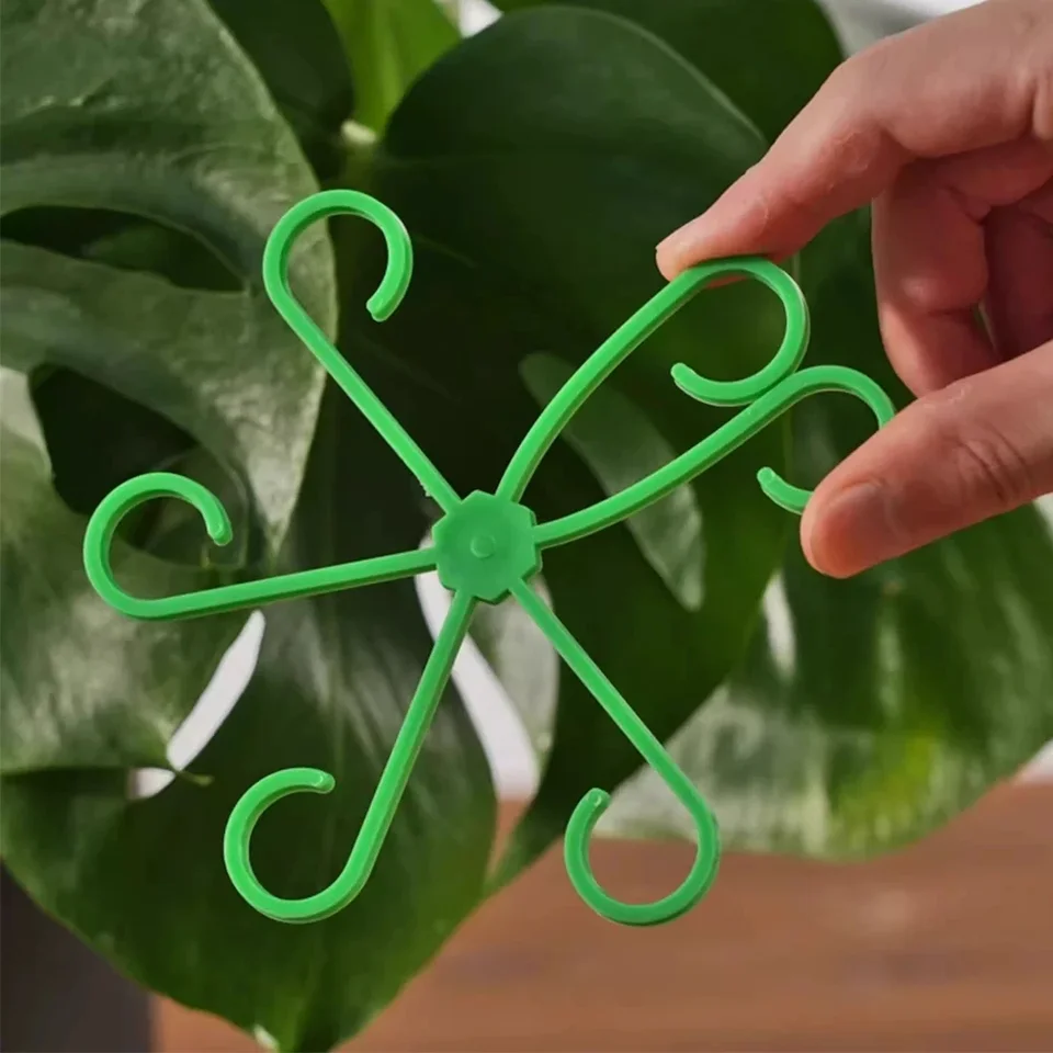 4-piece Set of Plant Stem Support Clips, Horticultural Plant