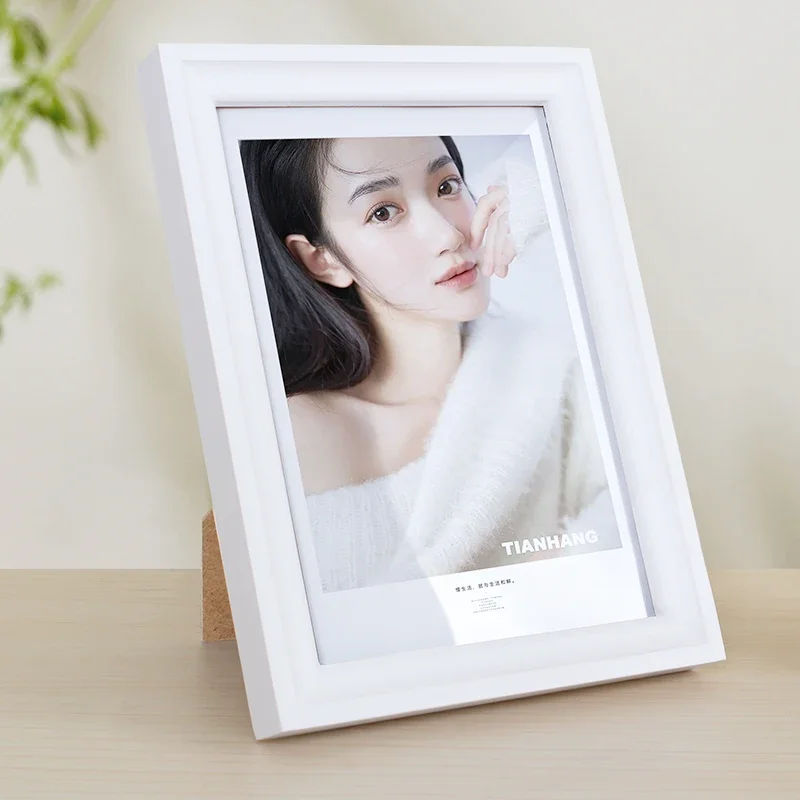 الشمال الإبداعية إطار صورة صغيرة طاولة مكتبية خشبية إطار صور التصميم الحديث كادر صور جدارية إطار الجدار الديكور