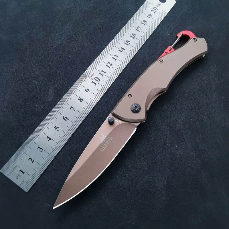 

Outdoor Survival Camp Steel Folding Pocket Knife for Men High Hardness Self Defense Military Tactical Knives for Hunting