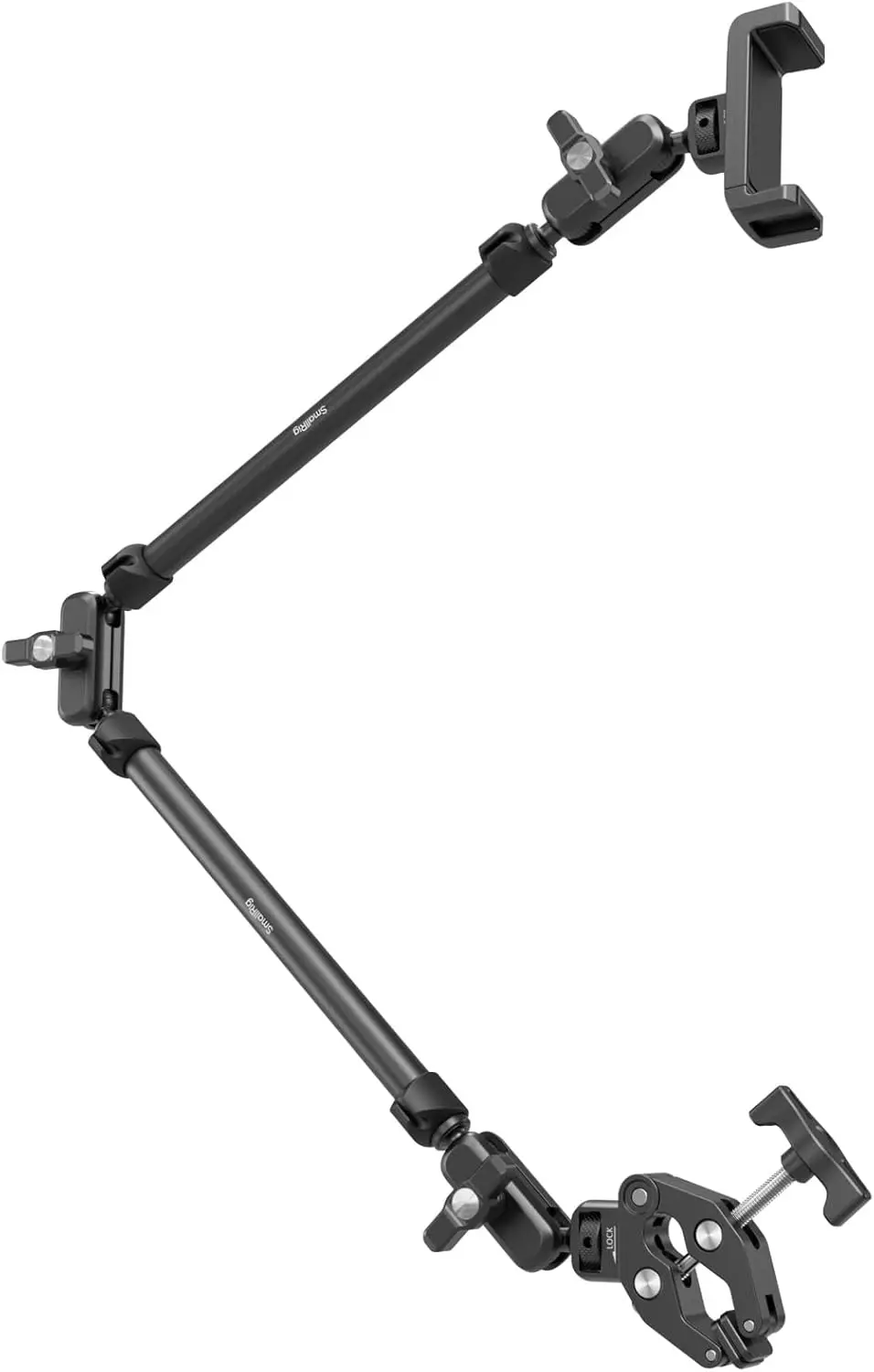 

Регулируемый кронштейн Magic Arm 22,4 дюйма с супер-зажимом, держатель для телефона, гибкое настольное крепление для камеры для iPhone, экшн-камеры, веб-камеры