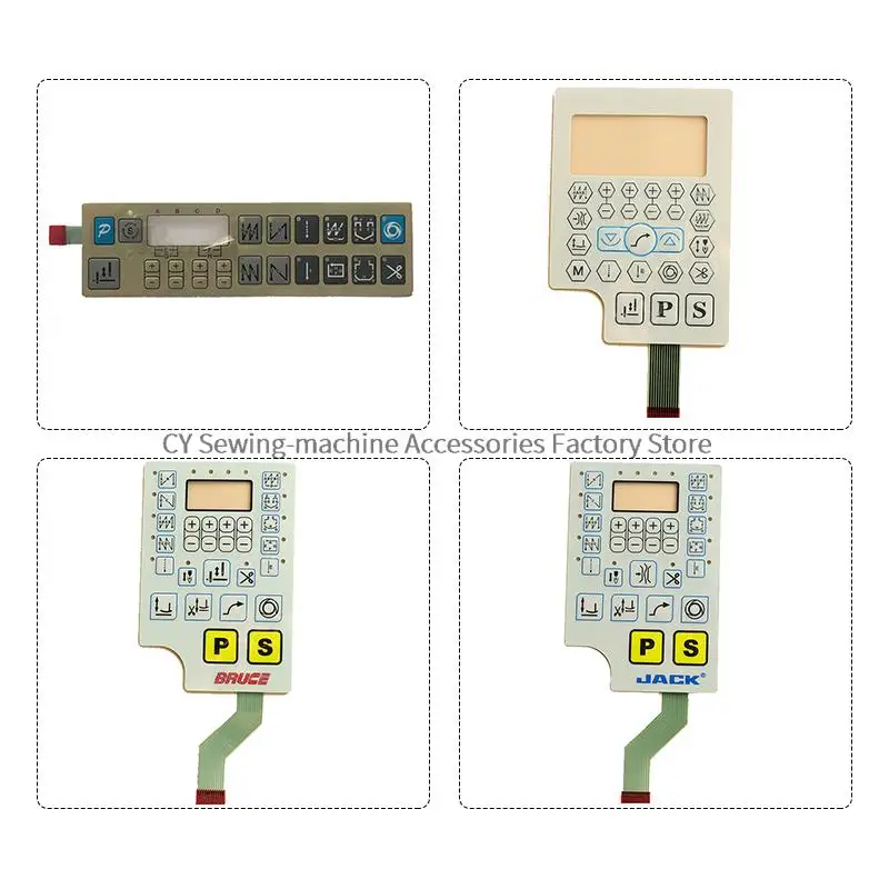 JUKI POWERMAX QIXING Operation Panel Sheet Board Membrane BRUCE HIKARI HULONG JACK A3 A4 A5 C4 MAQI Keypad Switch Paper Sticker