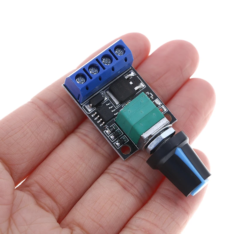 【5V 12V 10A PWM DC Motor Speed Controller Governor Stepless Speed Regulator】