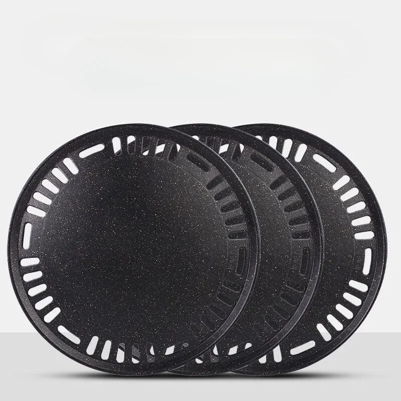 Grill Grills koreanische Holzkohle Grill Grill Edelstahl Antihaft-Grill Tablett Grills Holzkohle ofen für Camping im Freien