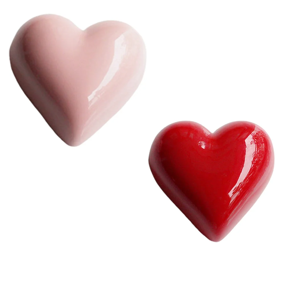 

10 Pcs Aldult Love Fridge Magnet Stickers Refrigerator Magnets Decorative Heart-shaped