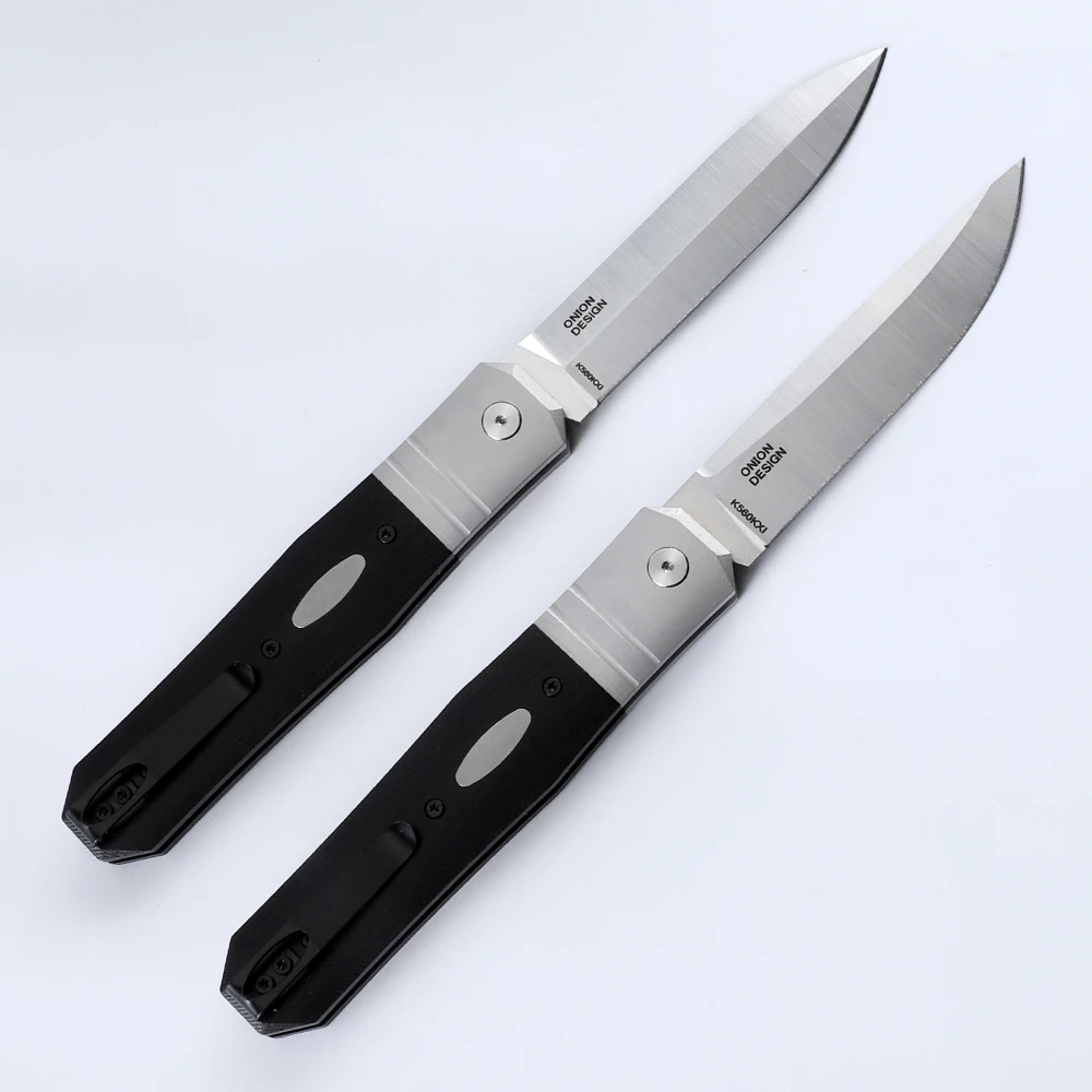 K560KXI D2 blade bearing G10 handle camping hunting EDC tool folding knife