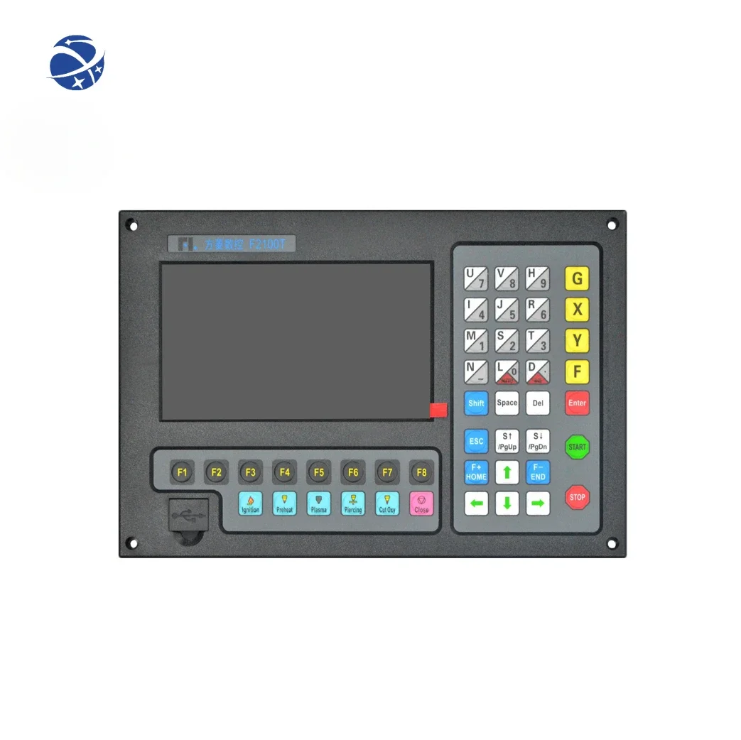 Fangling FLCNC F2100T Built-in THC Flame Plasma Cutting Cut 2 Axis Lathe CNC Controller CNC