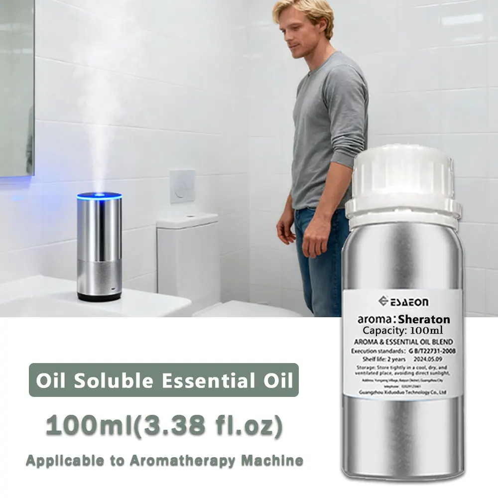 ESAEON 100ml(3.38 fl.oz) Kempinski Sheraton Essential Oil, For Reed Diffuser & Fireless Aromatherapy & Waterless Aroma Diffusers
