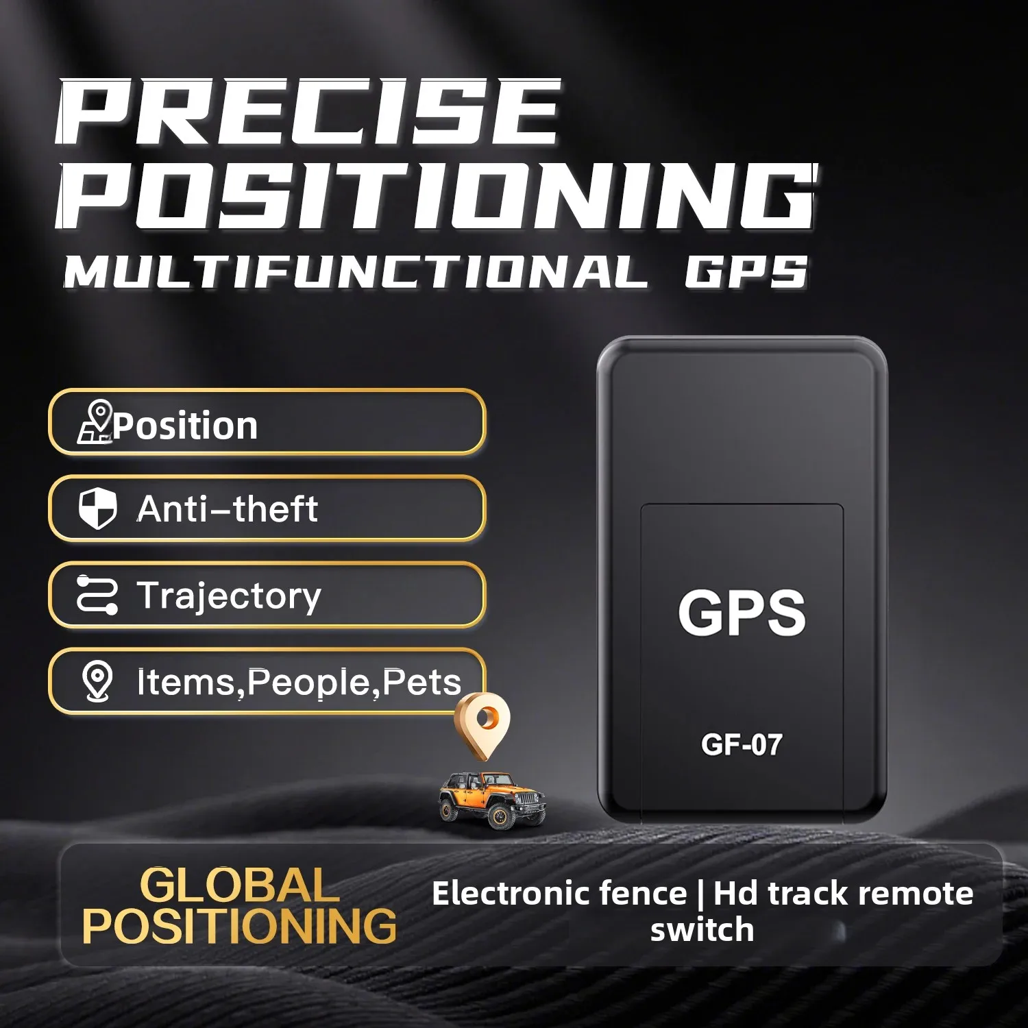 

GPS-трекер для автомобилей, пожилых людей и детей для предотвращения потери; подключение к телефона для обновления в реальном времени