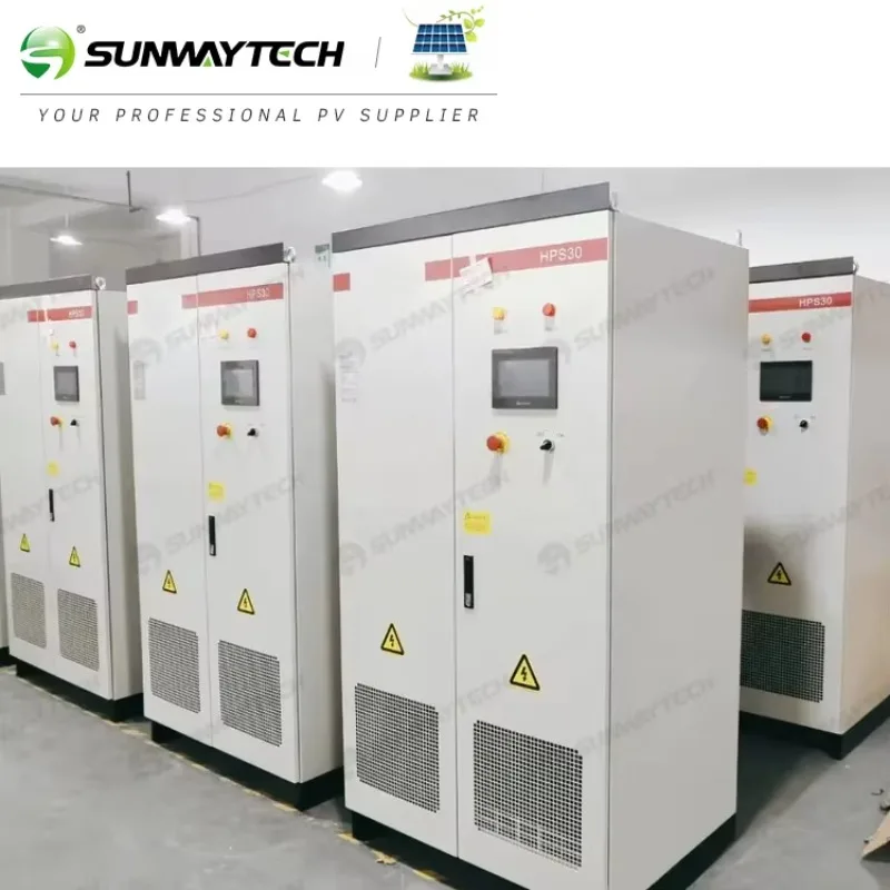 Off Grid Hybrid Solar Panels System with High Voltage Battery and Inverter 30kW 40kW 50kW Solar Energy System
