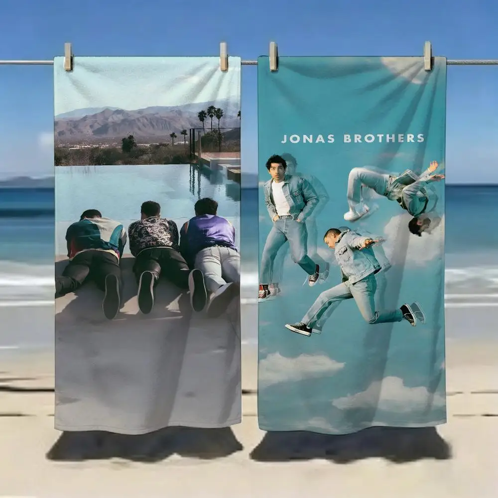 Pop Rock Band J-Jonas Brothers Towel Microfiber soft Beach Towel for Travel Fitness Sauna Bathing Camping