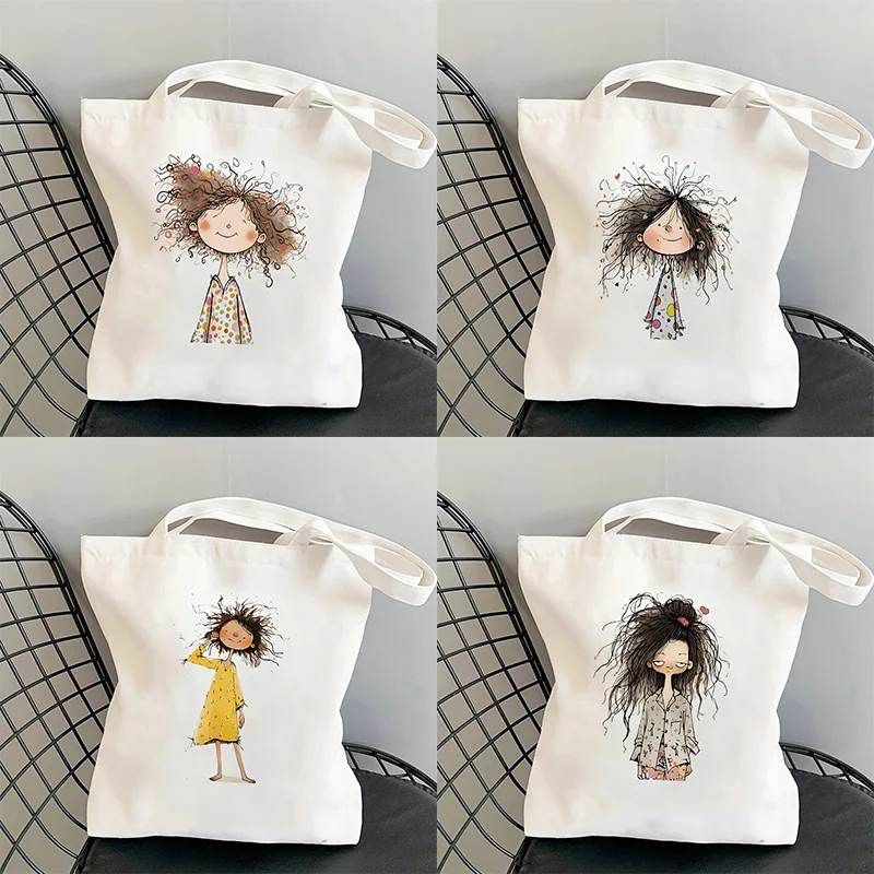 

Pajama Girl Sister Handbag - Lightweight and Reusable, Fashionable Shoulder Bag Suitable for Travel and Daily Commuting