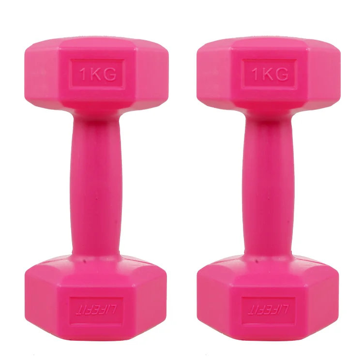 

Cement plastic dumbbell home use dumbbells 1kg 2kg 3kg 4kg 6kg 8kg 10kg weight lifting gym fitness equipment