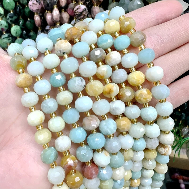 New 6X8MM Natural Stone Amethy - Jewelry Making Amazon 评论和价格