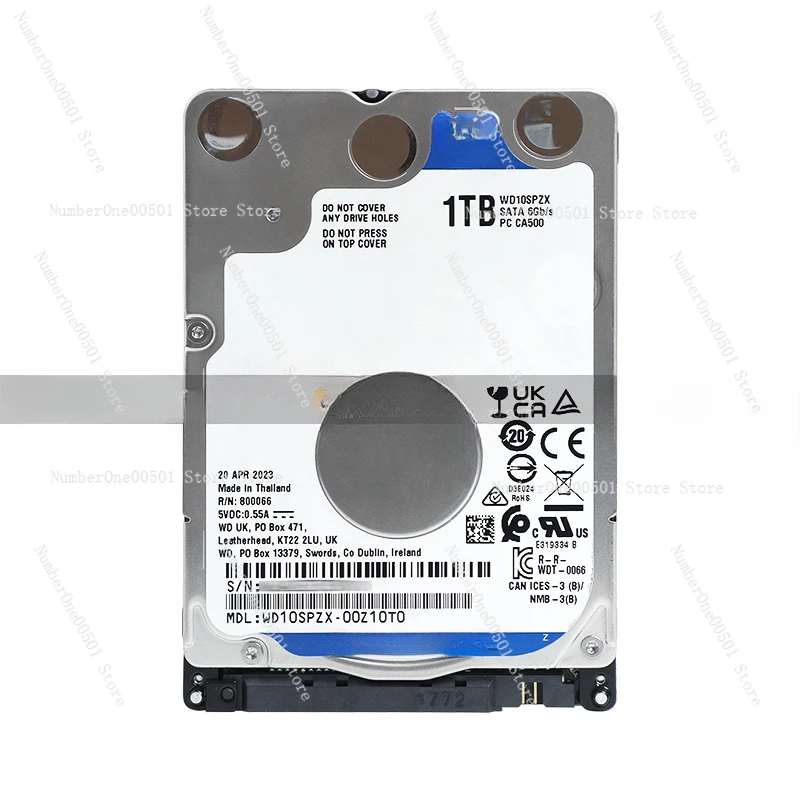 Applicable to licensed WD/Western Digital WD10SPZX 1TB 2.5 inch notebook hard disk 1T 5400 to 128M 7MM