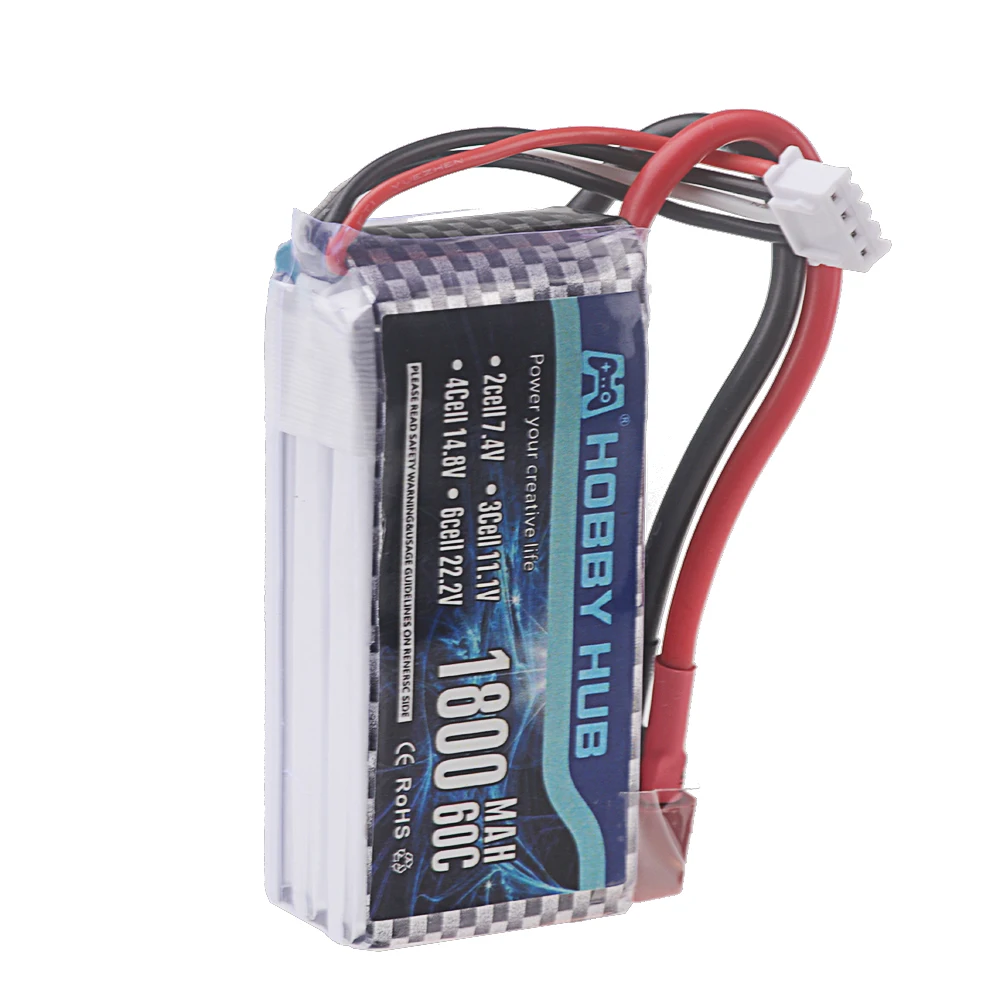 Akumulator LiPo 11.1V 1800mah 60C do zdalnie sterowanego samochodu Samolot Łódź Drone Quadcopter Części Akumulator 3s 11.1v z wtyczką Deans T JST