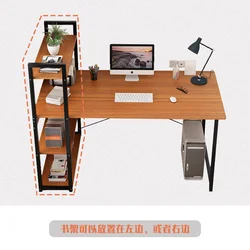 A Simple Steel and Wood Economy Writing Table for Combination Household Bedrooms