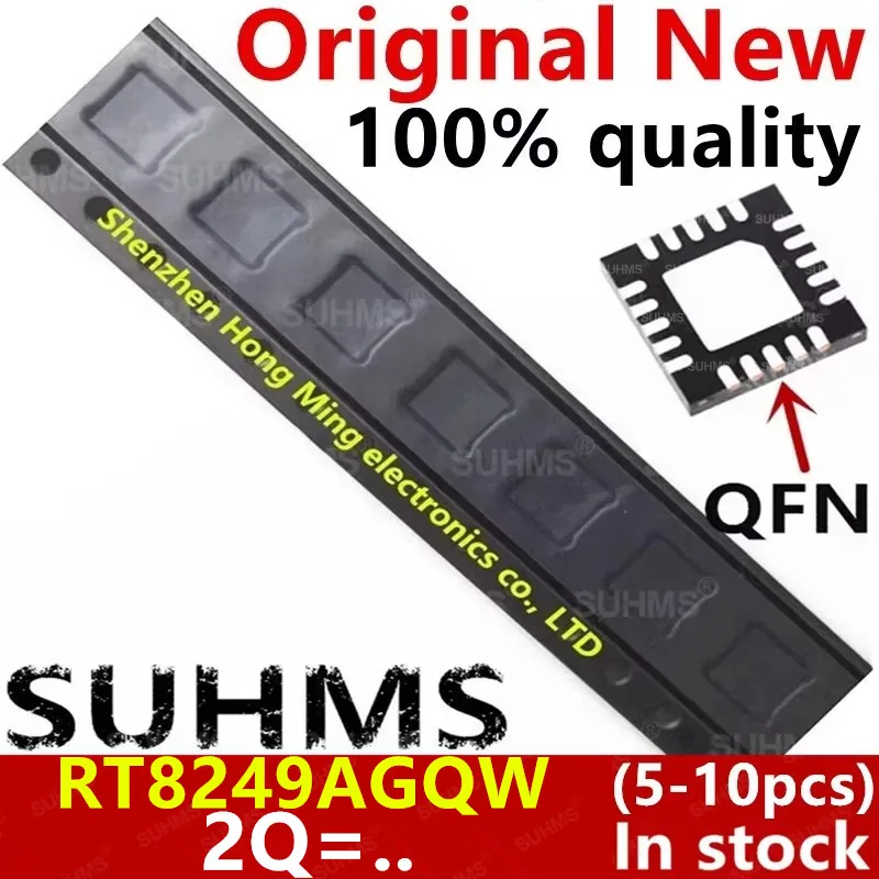 (5-10piece) 100% New RT8249CGQW RT8249C 2N=2A 2N=2J 2N= RT8249A RT8249AGQW ( 2Q=1E 2Q=... ) QFN-20 Chipset