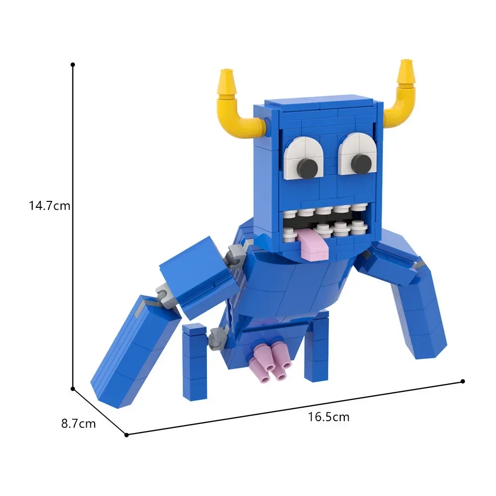 Décennie s de construction MOC en briques, modèle de jeu populaire, horreur, technologie de la maternelle, jouets modulaires, cadeaux de Noël, ensembles de bricolage, assemblage