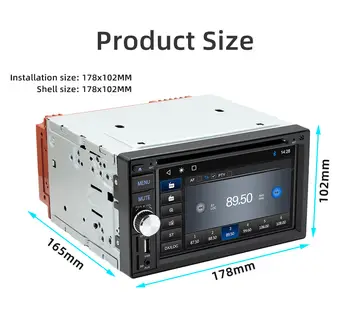 8 最佳銷售 附CD播放器的安卓車上音響 - №7