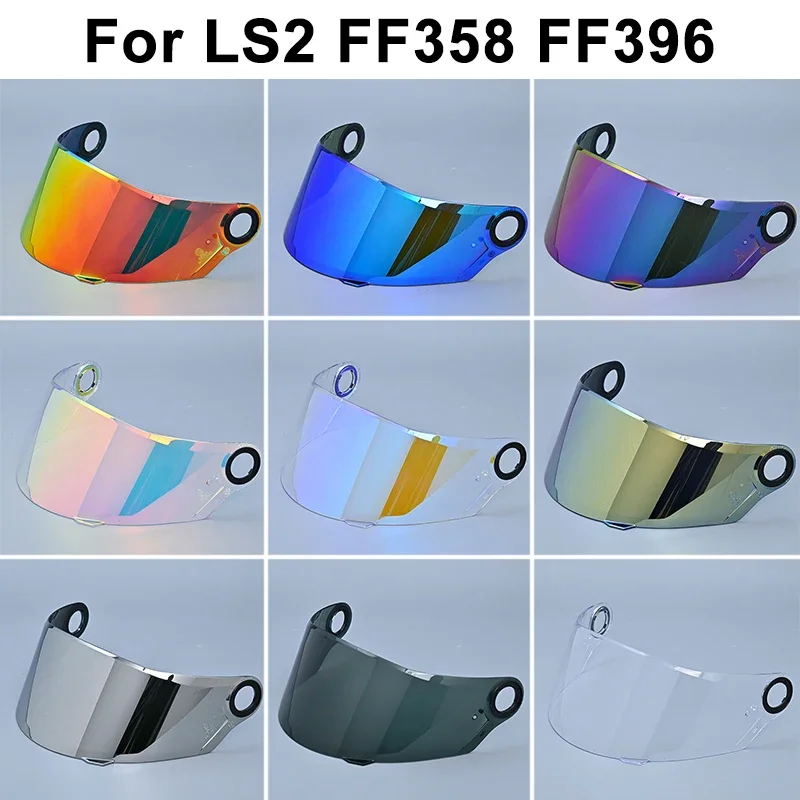 Helmet Visor for LS2 FF358 FF396 Full Face Motorcycle Helmet Visor Multi-coloroptional Lens Suitable for LS2 FF358 FF396 FF392