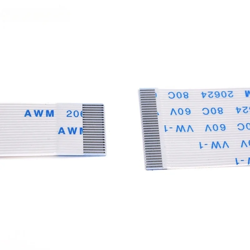 10PCS FFC FPC AWM 20624 80C 60V VW-1 Flat Flexible Cable 0.5MM 4 5 6 8 10 12 14 16 18 20 24 26 30 32 34 36 38 40 45 50 54 60 Pin