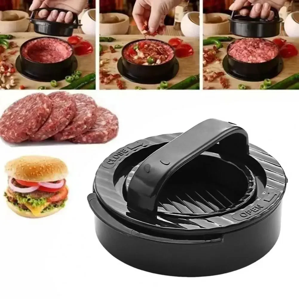 

Outdoor Travel Burger Press Food-grade Hamburger Patty Press Maker for Stuffed Burgers Sliders Veggie Patties Durable for Bbq