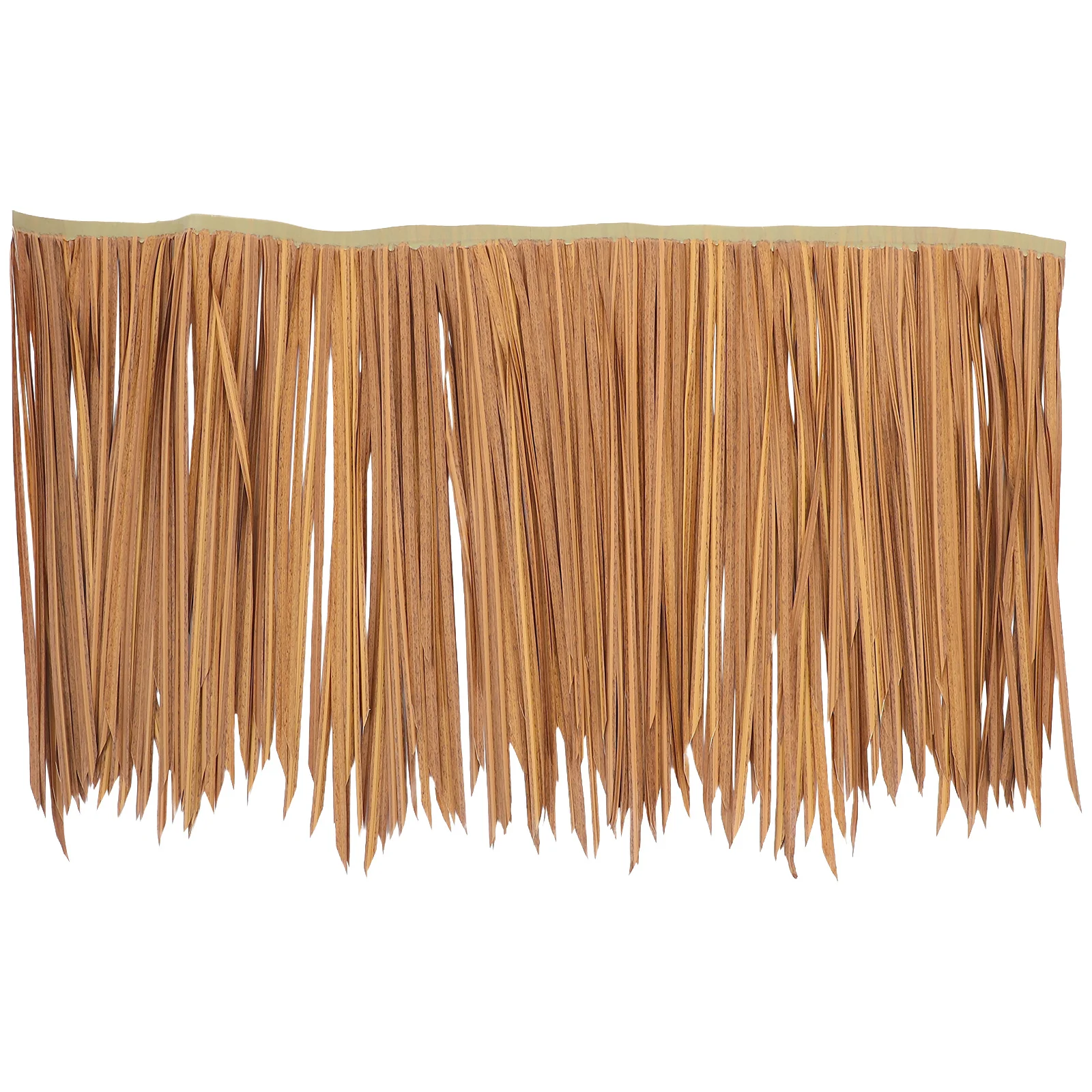 Highrealism Synthetic Grass Thatch Fireretardant Durable for Decorative Roofing Projects Grass Roof Garden Thatch