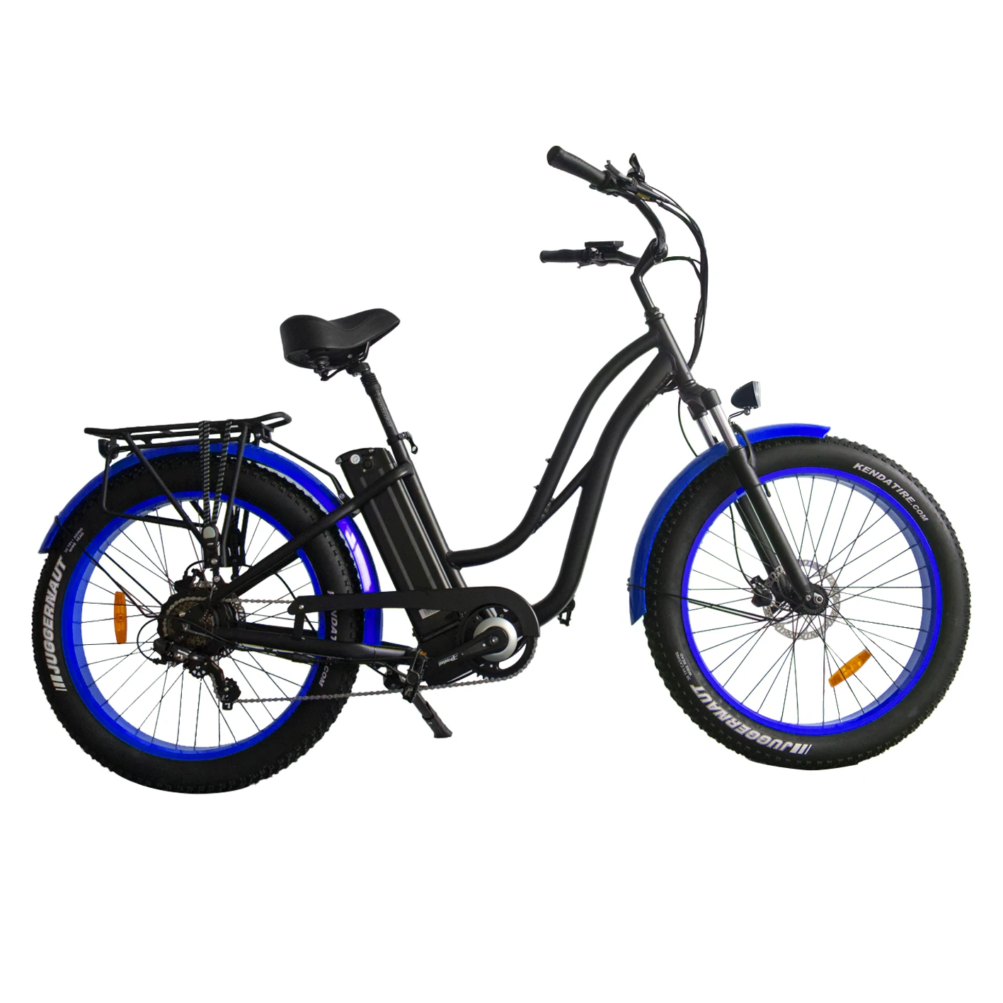 26 inch 7 Speed Fat Tire E Cruiser Bikes For Woman