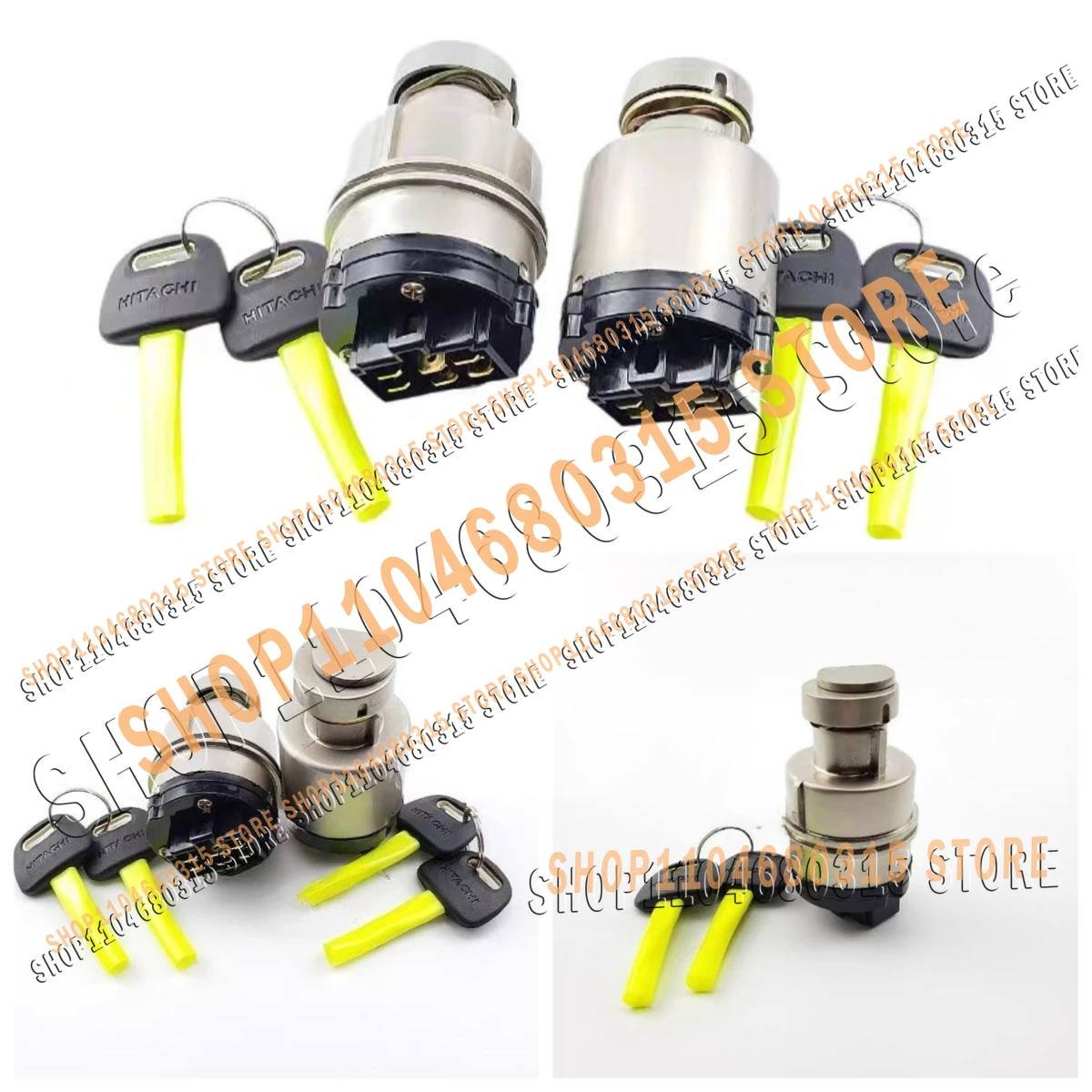 

Excavator Parts for H800 Key High Quality Excavator Ignition Switch ZX EX120/200-2/3/5/6 Start Switch Electric Door Lock Key
