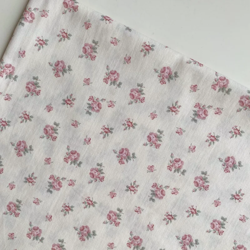 145 سنتيمتر * 50 سنتيمتر صغيرة الأزهار رقيقة نسيج القطن مناسبة ل اليدوية ملابس الحيوانات الأليفة الحجاب لعبة ملابس دمى فساتين ملابس خاصة