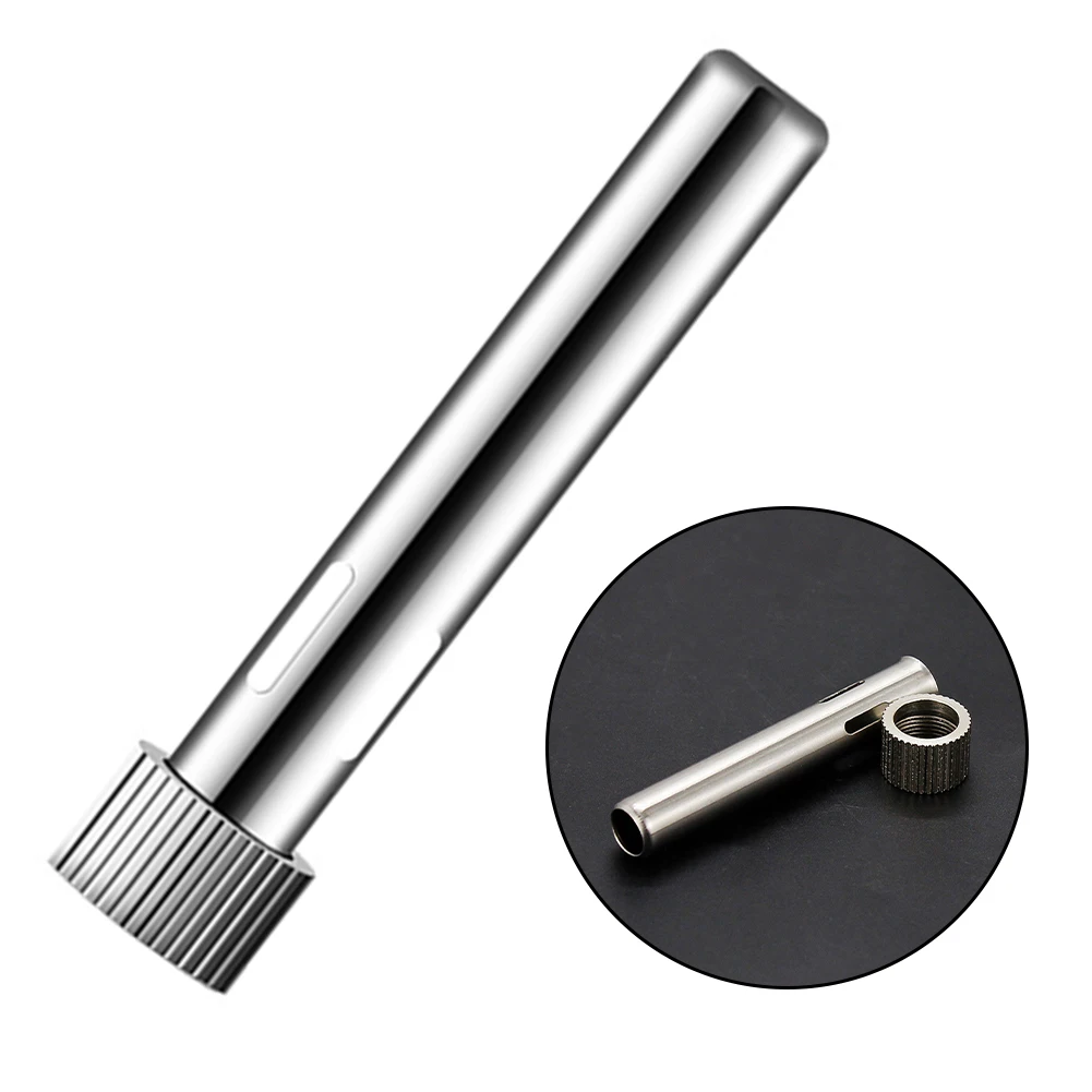 2026 Stainless Steel Sleeve Handle Adapter For 907 Soldering Iron Station Tip Cannula Casing Repair Tool Welding&soldering Tool