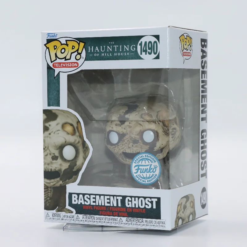 

Funko Pop Original The Haunting of Hill House Фигурки аниме BASEMENT GHOST # Виниловая фигурка 1490. Соберите игрушку в подарок для детей.