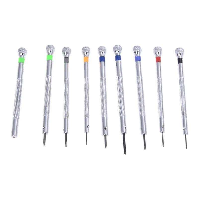 kit with 9 screwdrivers 9 Lame Reserve Base for Watches Watchmaker Tools