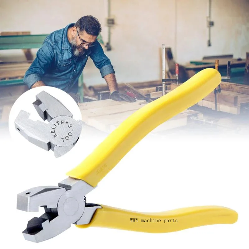 Imagem -02 - Alumínio Liga Quadro-folding Alicate V-groove Borda de Borda Ferramenta para Madeira Faça Você Mesmo Bending Quadros Cortador 90 Graus 1pc