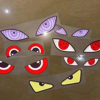 Reflexní samolepky na oči na motocyklovou helmu, dekorace, obtisky, škrábance, překážky, zpětné zrcátko, univerzální příslušenství, elektrické 10 nejlepší prodej reflexní nálepky na motocykly - №9
