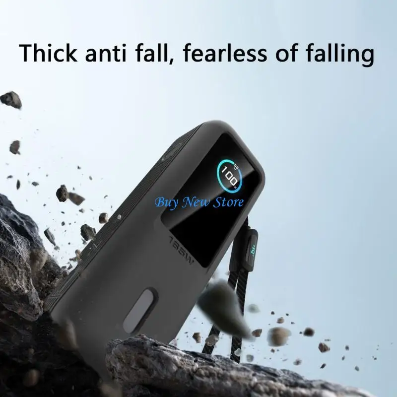 

20CE Portable Power Banks Silicone Case Travel Carrying Storage Box for 165W