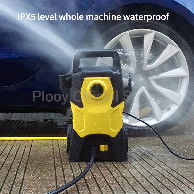 Auto Pressure Washer 220V 80Bar 1200W Home Appliance Water Spray Gun Car Carpet Cleaner for Kitchen Air Conditioner Cleaning