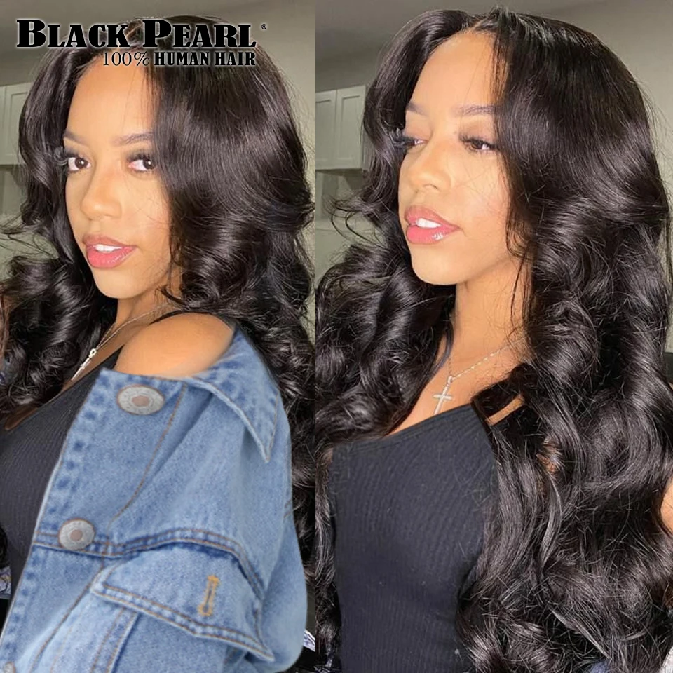 Wig gelombang tubuh bagian depan renda 13x4 HD Wig renda 360 rambut manusia Wig sebelum dipetik untuk wanita 13x6 Wig depan renda Brasil dengan rambut bayi