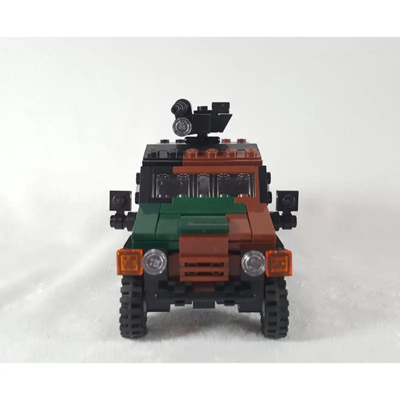 MOC Building Blocks Small Protection Vehicle Armored Vehicles Armored Liaison and Command Vehicle 350PCS Christmas Toys