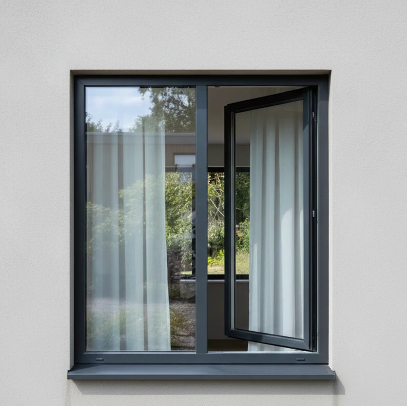High Security Anti-theft Aluminum Casement Window Multi-point Lock Double Simonton Marvin Harvey windows