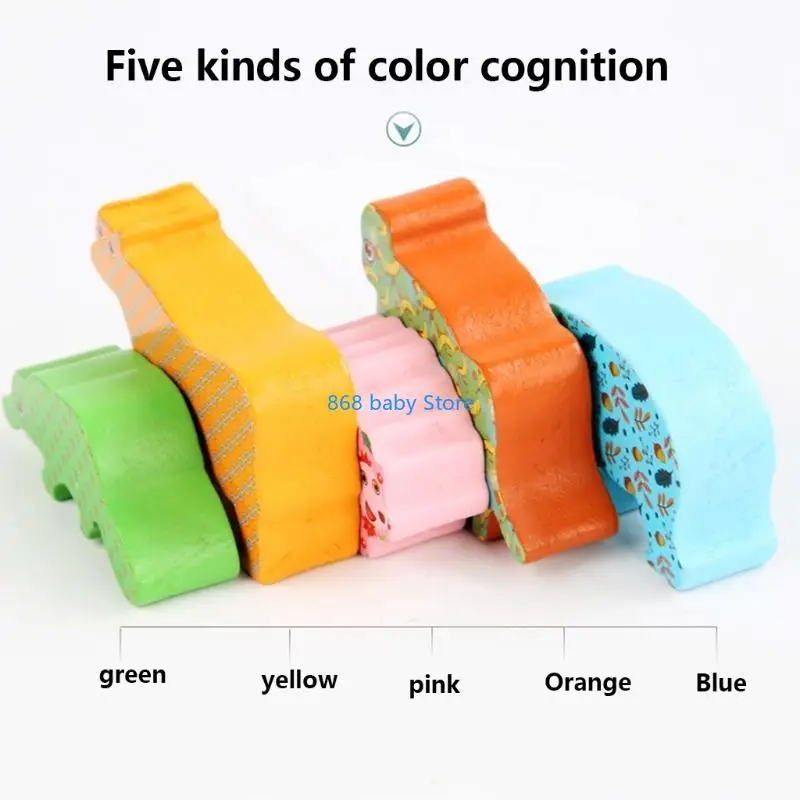 29ee Animal Stacking Blocs Kindergarten pour enfants âgés 3+ École Fun Animal Balance Puzzle Puzz