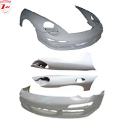 Z-ART 997 Looks Front Bumper Front Fender for Porsche 986 996 Tuning Body Kit for Porsche Boxster 1997-2004 911 1998-2004