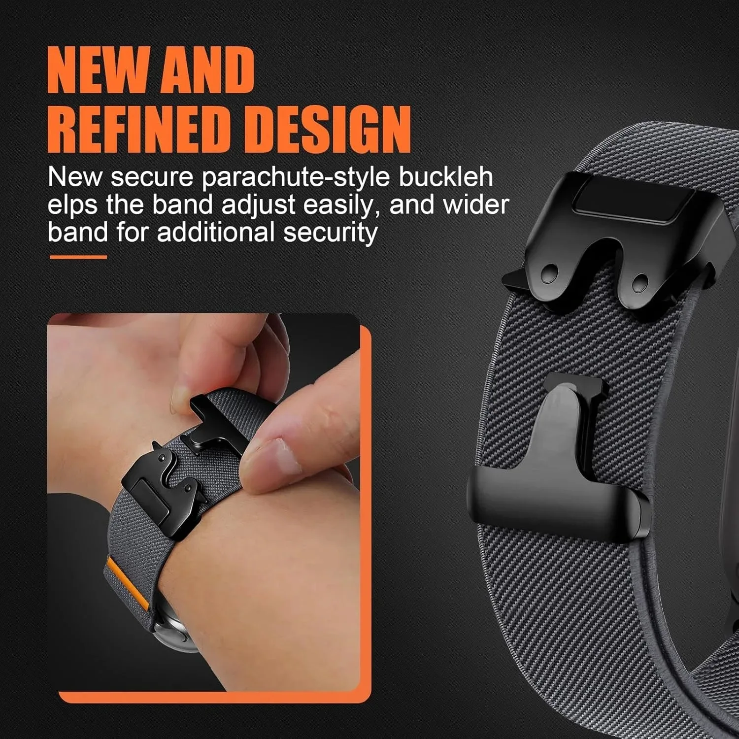 أشرطة المظلة لساعة أبل الترا 2 الفرقة 49 مللي متر 46 مللي متر 42 مللي متر 44 مللي متر 45 مللي متر 40 مللي متر 41 مللي متر كوريا سوار IWatch 2026 # 10 9 8 7 6 3 SE